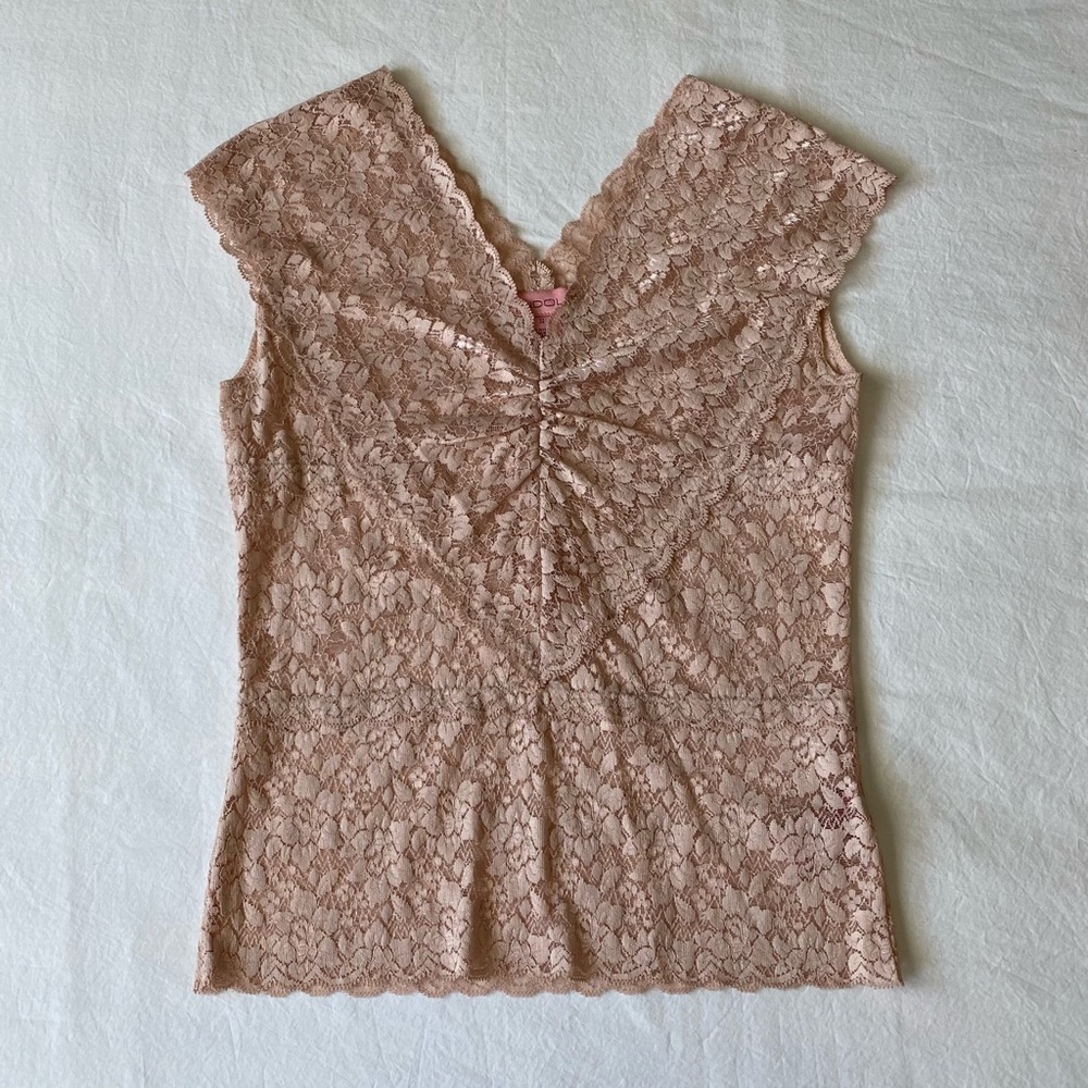 Bandolino Floral Lace Top